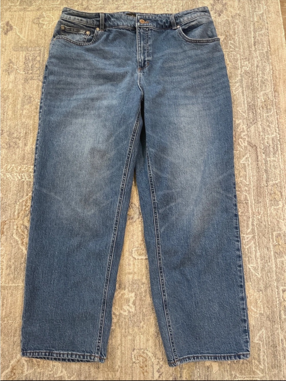 Talbots Stovepipe Ankle Jeans size 16